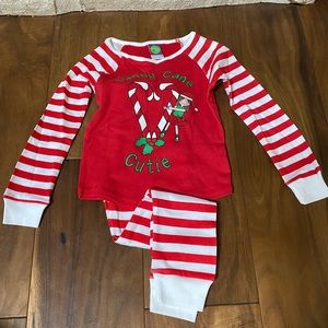 Girls Holiday PJ set - Size 5